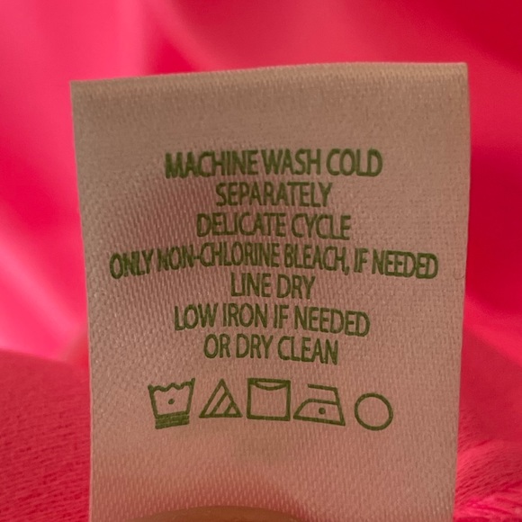 Lilly Pulitzer Pink Jumpsuit with Cream Lace Detail - Picture 6 of 7